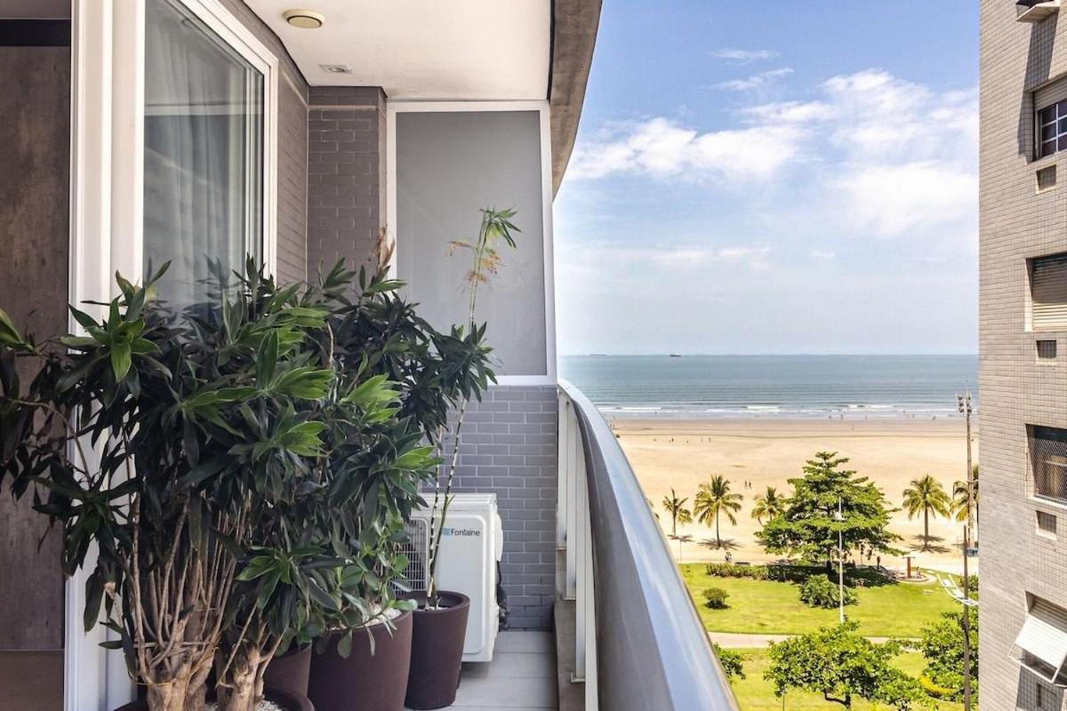 Studio Moderno Em Condominio De Luxo Pe Na Areia Santos  Exterior foto