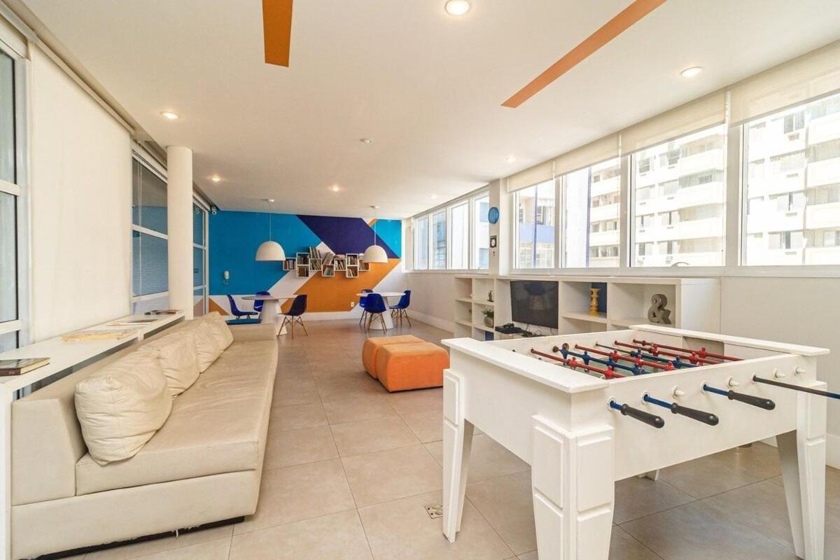 Studio Moderno Em Condominio De Luxo Pe Na Areia Santos  Exterior foto